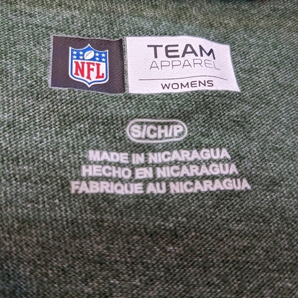 GREEN BAY PACKERS Football Short Sleeve Heathered Green NFL shirt - Picture 8 of 14